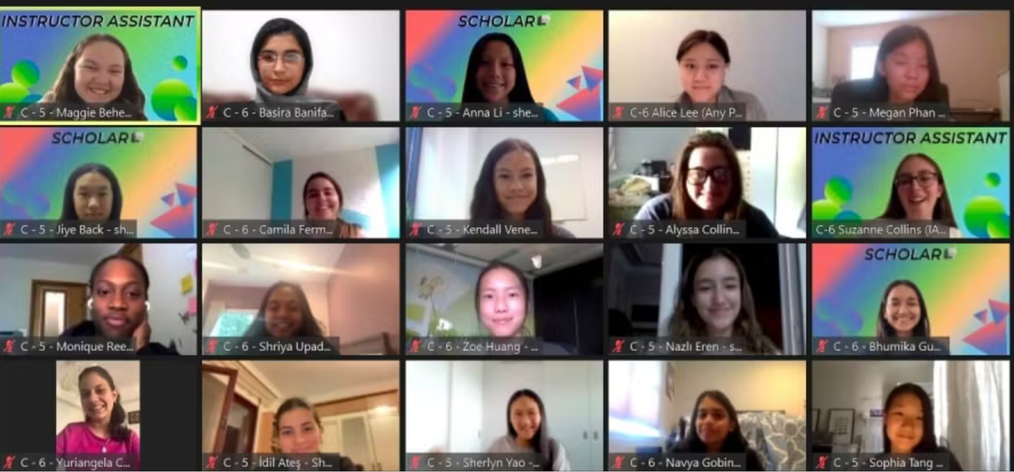 کسب بورسیه کدباکلاسی از آمریکا توسط دانشجویان دوره اول 1